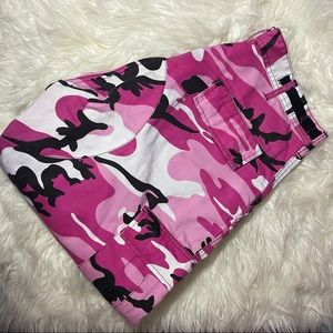 ❌SOLD❌ PINK High Waisted Cargo Jogger